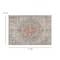 Flash Furniture Distressed Medallion Area Rug - 5' x 7' - Gray Multi Polyester RC-EG-202101-02-57-GR-GG - alternate 6